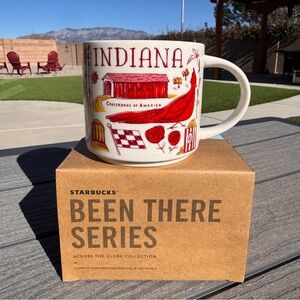 Starbucks Been There Indiana Mug with Box